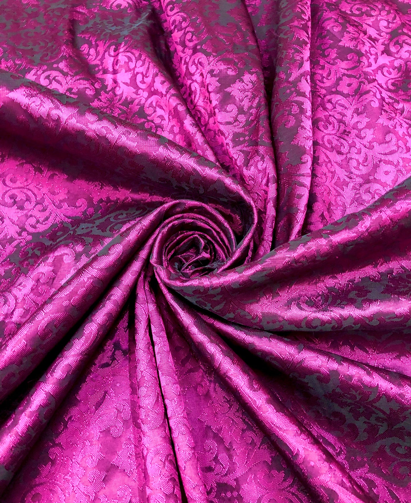 Damask Brocade Fabric Purple Jacquard brocade Wedding dress fabric Embossed Brocade fabric Bridal Dress Brocade Fabric by the yard - NFAF968