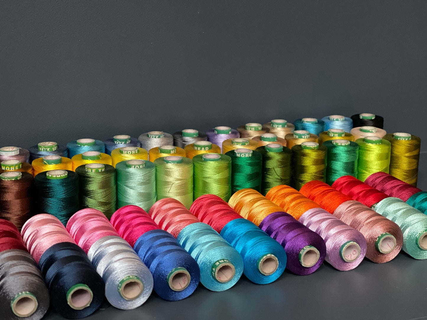 Rayon silk thread, Wholesale Spools of  Embroidery threads, Yarn Sewing Threads, Spool thread sewing Threads, Count 120/2