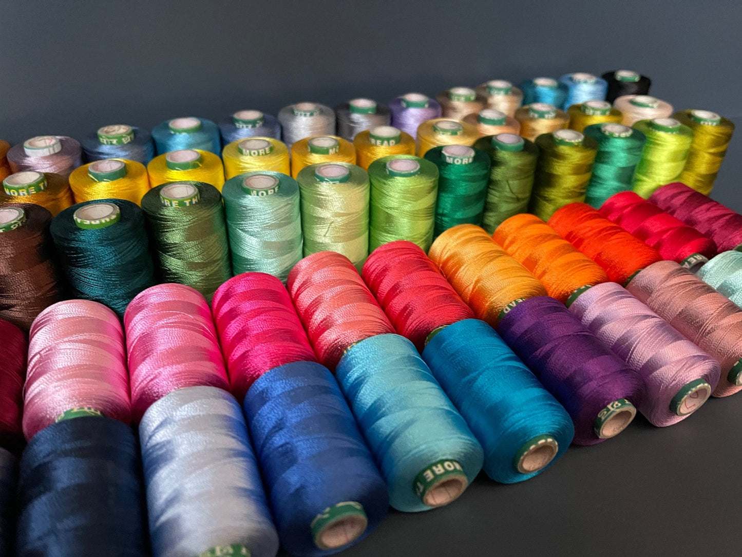 Rayon silk thread, Wholesale Spools of  Embroidery threads, Yarn Sewing Threads, Spool thread sewing Threads, Count 120/2