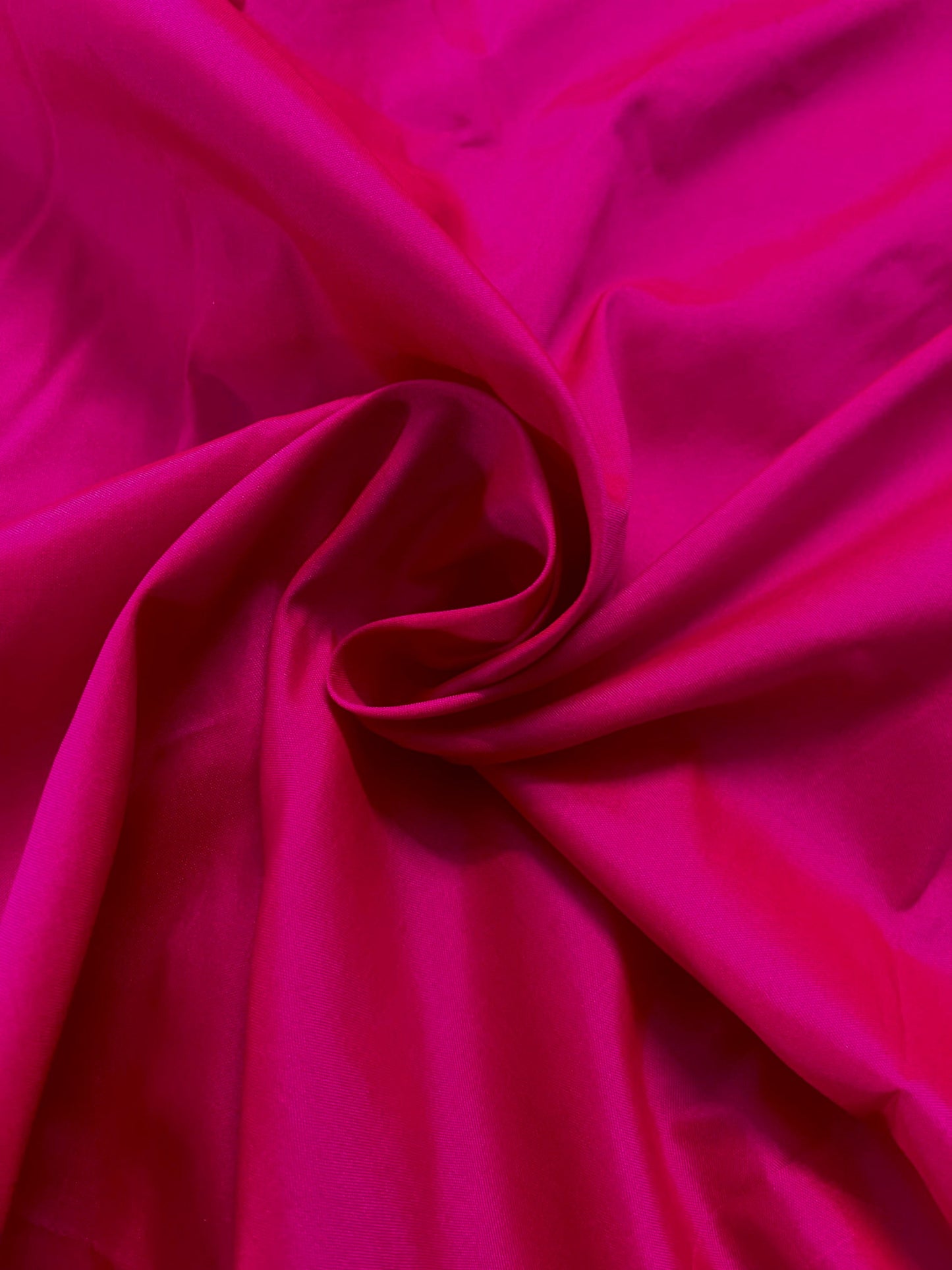 Pink Taffeta Fabric, Dress, Costume Apparel Fabric, Indian Poly Silk Fabric, Multiple yardage will come in a continuous length - TSF28