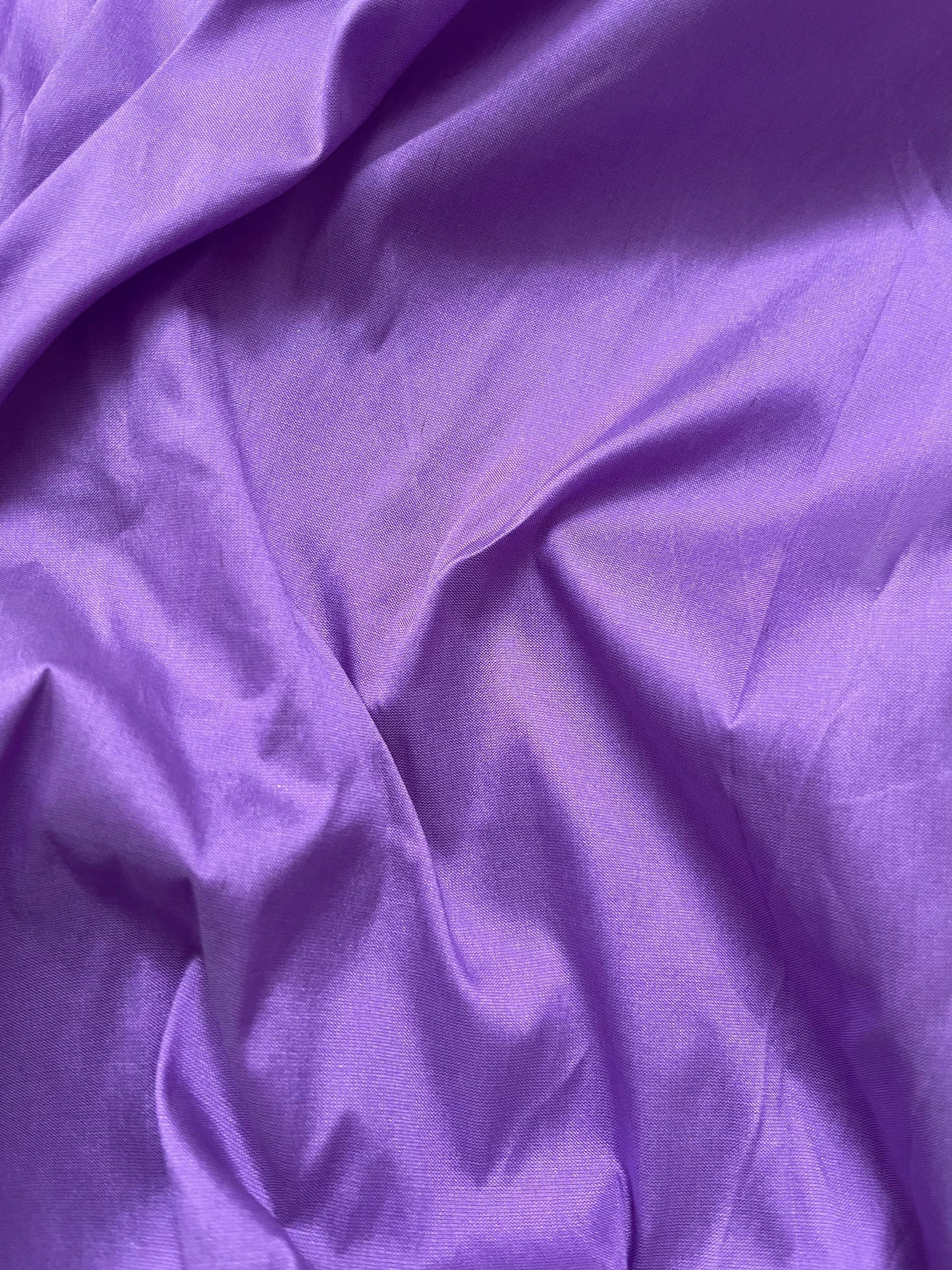 Lavender Taffeta Fabric, Dress, Costume Apparel Fabric, Poly Silk Fabric, Multiple yardage will come in a continuous length - TSF33