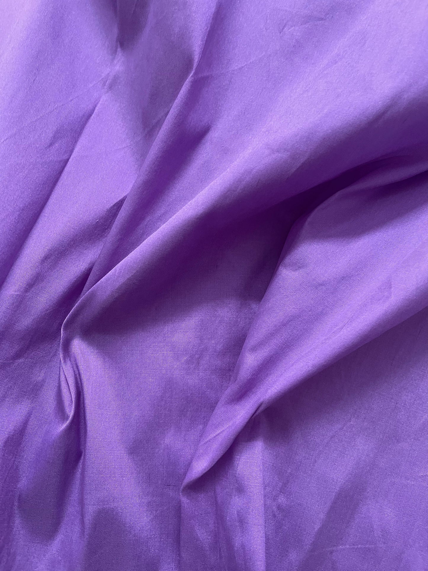 Lavender Taffeta Fabric, Dress, Costume Apparel Fabric, Poly Silk Fabric, Multiple yardage will come in a continuous length - TSF33