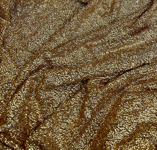 Gold embroidered fabric, Georgette sequin fabric, Haute couture, Couture fashion, Fabric store, Royal fabric, Wedding dress, Bridesmaid dress - SQAF18